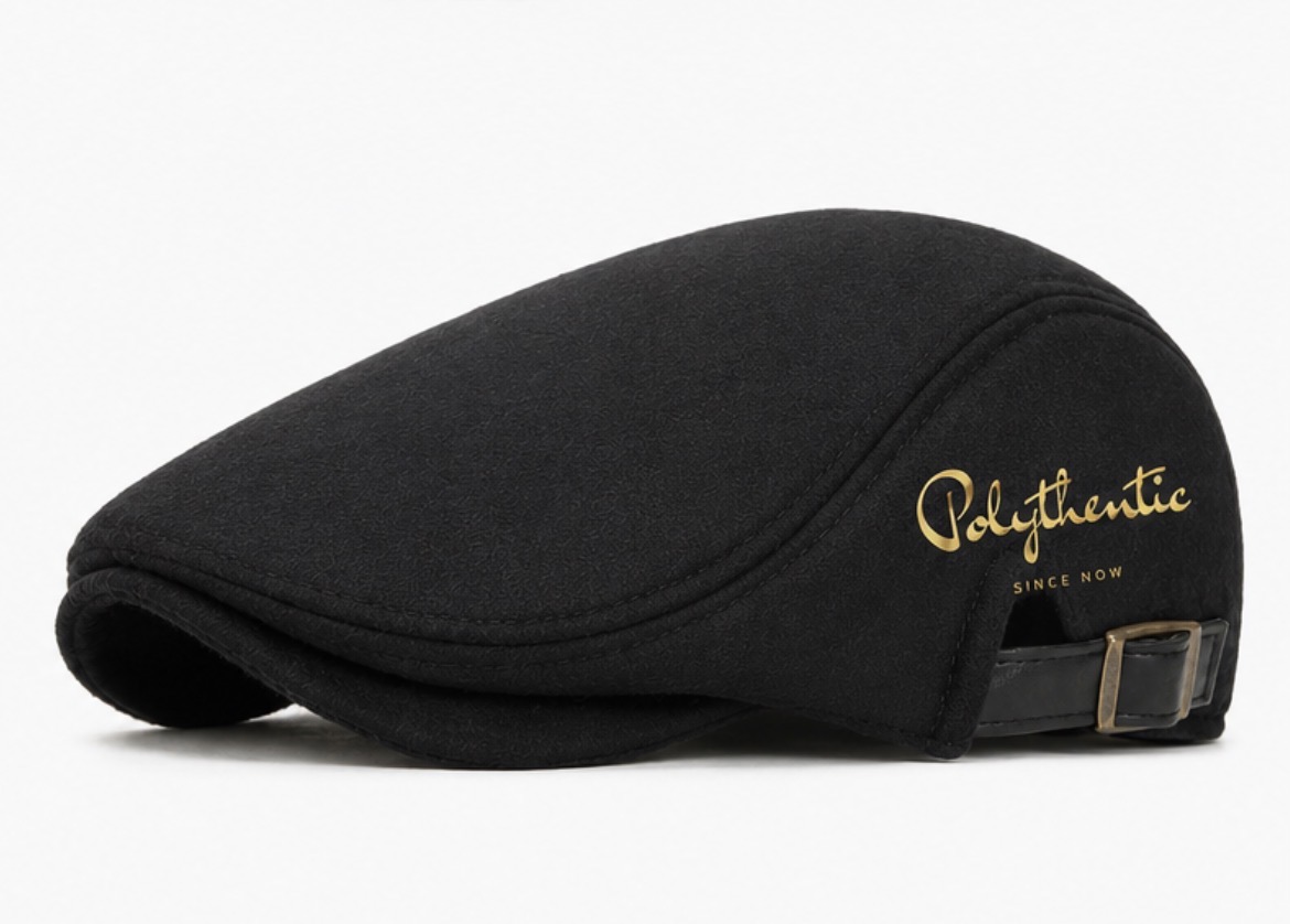 Black Polythentic Ivy Cap